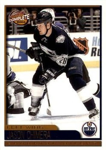 #100 Jason Chimera - Edmonton Oilers - 2003-04 Pacific Complete Hockey