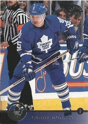 #100 Larry Murphy - Toronto Maple Leafs - 1996-97 Leaf Hockey