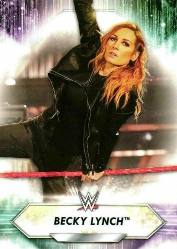 #100 Becky Lynch - 2021 Topps WWE Wrestling