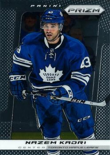 #100 Nazem Kadri - Toronto Maple Leafs - 2013-14 Panini Prizm Hockey