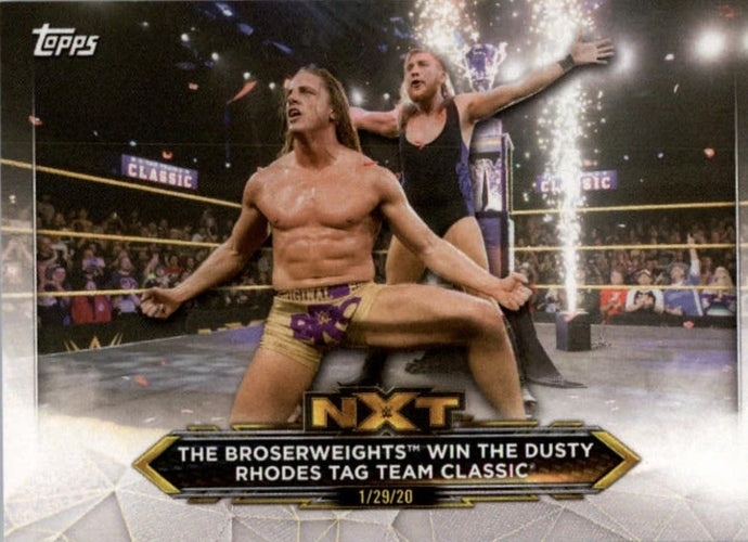 #100 The BroserWeights - 2020 Topps WWE NXT Wrestling