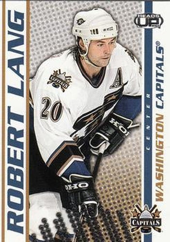 #100 Robert Lang - Washington Capitals - 2003-04 Pacific Heads Up Hockey