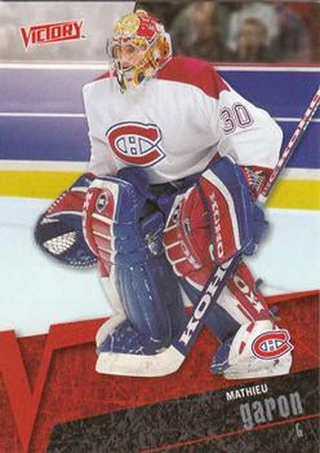 #100 Mathieu Garon - Montreal Canadiens - 2003-04 Upper Deck Victory Hockey