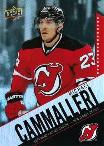 #100 Michael Cammalleri - New Jersey Devils - 2015-16 Upper Deck Tim Hortons Hockey