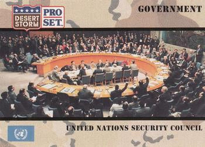 #100 United Nations Security Council - 1991 Pro Set Desert Storm