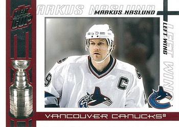 #100 Markus Naslund - Vancouver Canucks - 2003-04 Pacific Quest for the Cup Hockey