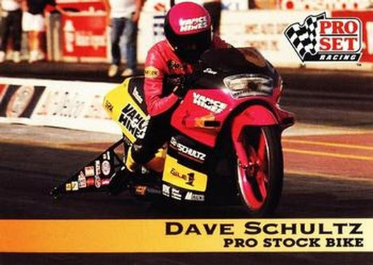 #100 David Schultz - 1992 Pro Set NHRA Racing