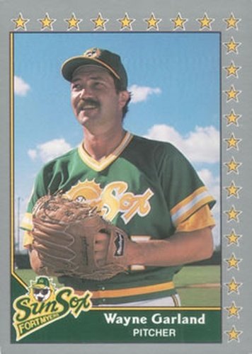 #100 Wayne Garland - Fort Myers Sun Sox - 1990 Pacific Senior League Baseball