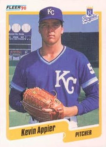 #100 Kevin Appier - Kansas City Royals - 1990 Fleer USA Baseball