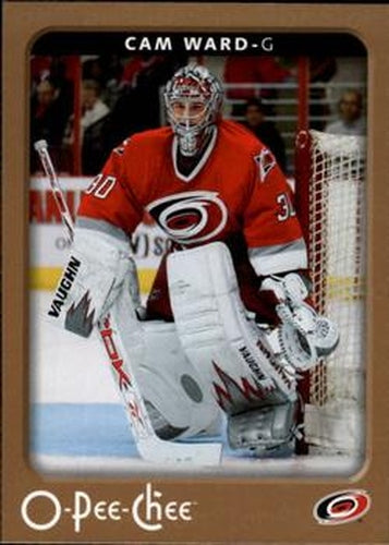 #100 Cam Ward - Carolina Hurricanes - 2006-07 O-Pee-Chee Hockey