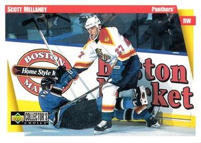 #100 Scott Mellanby - Florida Panthers - 1997-98 Collector's Choice Hockey