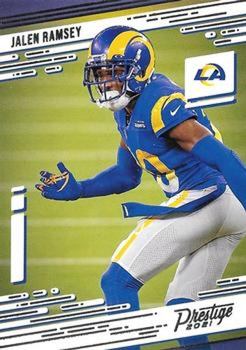 #100 Jalen Ramsey - Los Angeles Rams - 2021 Panini Prestige Football
