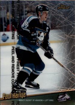 #100 Paul Kariya - Anaheim Mighty Ducks - 1998-99 Finest Hockey