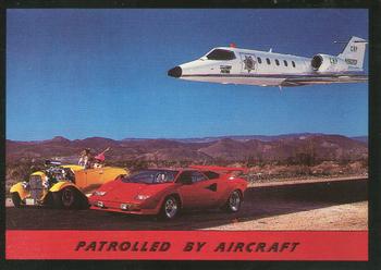 #100 Patrolled by Aircraft / Checklist - 1992 All Sports Marketing Exotic Dreams