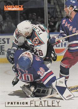 #100 Patrick Flatley - New York Islanders - 1995-96 SkyBox Impact Hockey