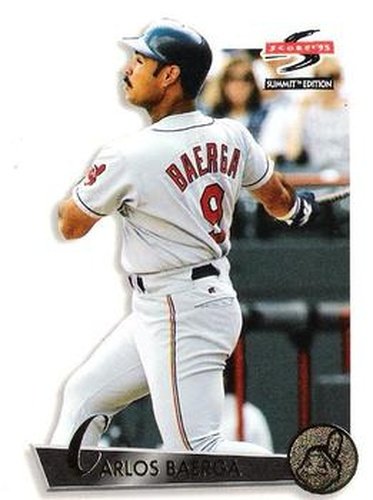 #100 Carlos Baerga - Cleveland Indians - 1995 Summit Baseball