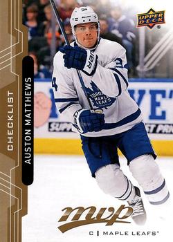 #100 Auston Matthews - Toronto Maple Leafs - 2018-19 Upper Deck MVP Hockey