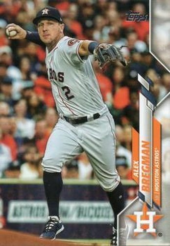 #100 Alex Bregman - Houston Astros - 2020 Topps Baseball