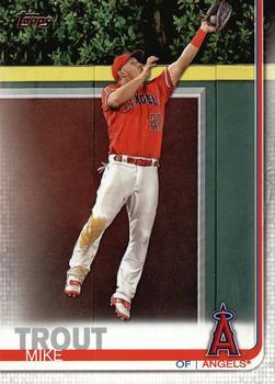 #100a Mike Trout - Los Angeles Angels - 2019 Topps Baseball