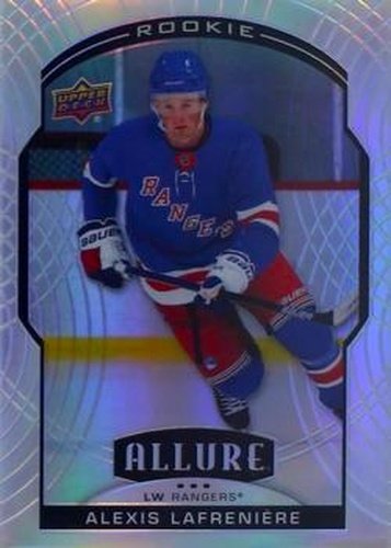 #100b Alexis Lafreniere - New York Rangers - 2020-21 Upper Deck Allure Hockey