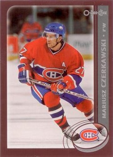 #100b Mariusz Czerkawski - Montreal Canadiens - 2002-03 O-Pee-Chee Hockey