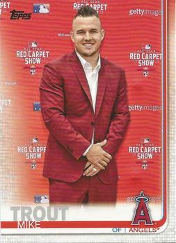 #100b Mike Trout - Los Angeles Angels - 2019 Topps Baseball