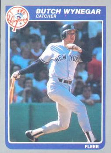 #147 Butch Wynegar - New York Yankees - 1985 Fleer Baseball