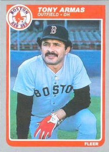 #149 Tony Armas - Boston Red Sox - 1985 Fleer Baseball