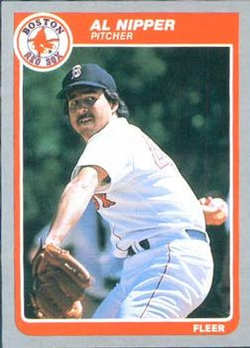 #165 Al Nipper - Boston Red Sox - 1985 Fleer Baseball