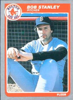 #169 Bob Stanley - Boston Red Sox - 1985 Fleer Baseball