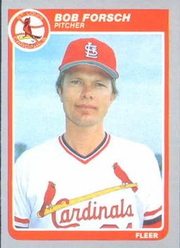 #223 Bob Forsch - St. Louis Cardinals - 1985 Fleer Baseball