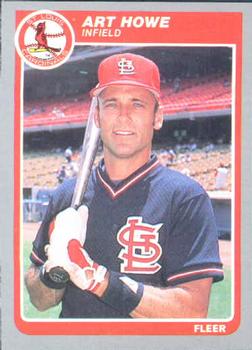 #228 Art Howe - St. Louis Cardinals - 1985 Fleer Baseball