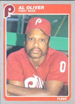#262 Al Oliver - Philadelphia Phillies - 1985 Fleer Baseball