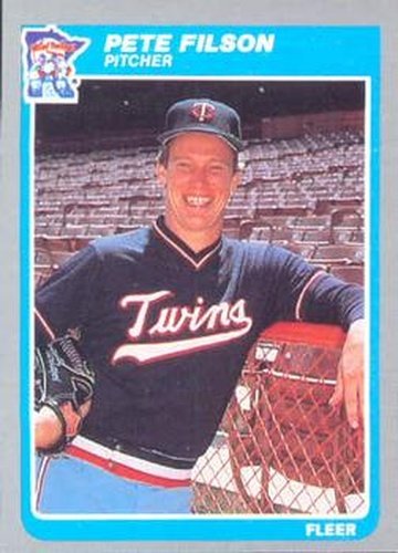 #277 Pete Filson - Minnesota Twins - 1985 Fleer Baseball