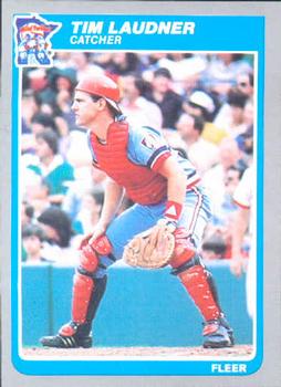 #283 Tim Laudner - Minnesota Twins - 1985 Fleer Baseball