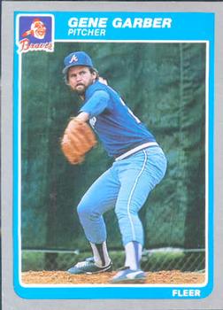 #325 Gene Garber - Atlanta Braves - 1985 Fleer Baseball