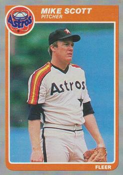 #361 Mike Scott - Houston Astros - 1985 Fleer Baseball