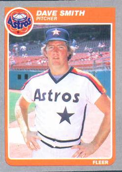 #362 Dave Smith - Houston Astros - 1985 Fleer Baseball