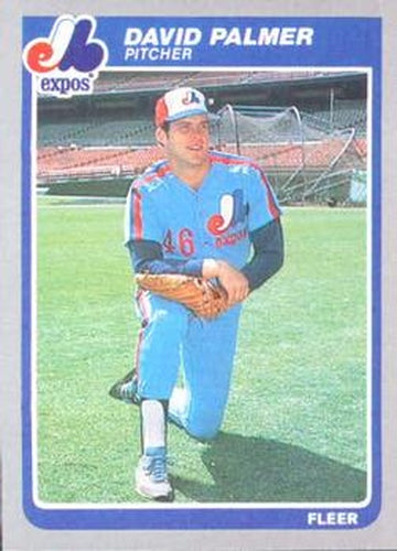 #404 David Palmer - Montreal Expos - 1985 Fleer Baseball