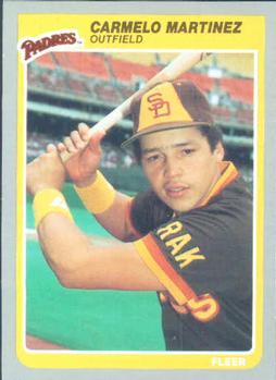 #40 Carmelo Martinez - San Diego Padres - 1985 Fleer Baseball