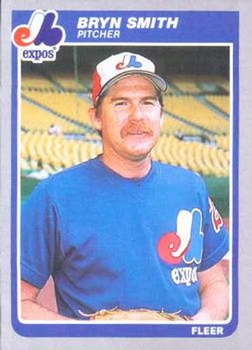 #410 Bryn Smith - Montreal Expos - 1985 Fleer Baseball