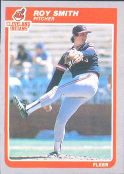 #455 Roy Smith - Cleveland Indians - 1985 Fleer Baseball