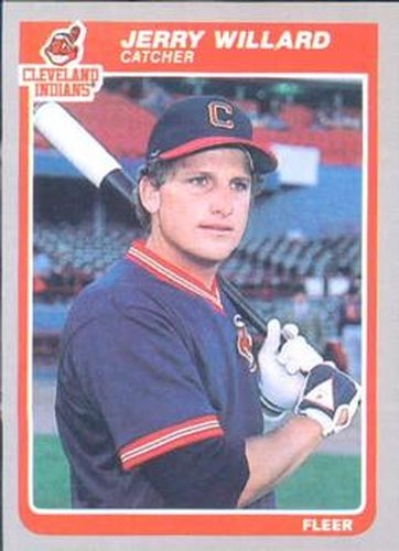 #460 Jerry Willard - Cleveland Indians - 1985 Fleer Baseball