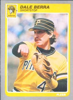 #461 Dale Berra - Pittsburgh Pirates - 1985 Fleer Baseball