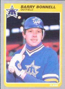 #485 Barry Bonnell - Seattle Mariners - 1985 Fleer Baseball