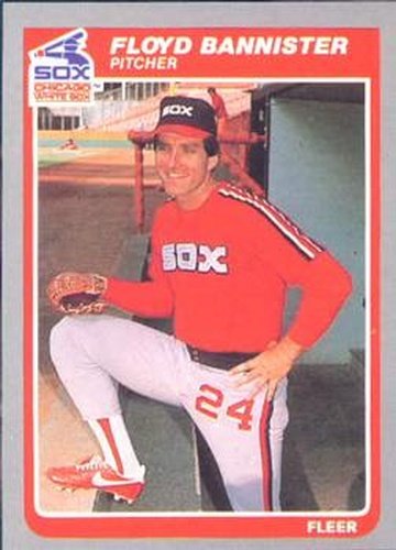 #508 Floyd Bannister - Chicago White Sox - 1985 Fleer Baseball