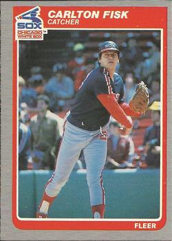 #513 Carlton Fisk - Chicago White Sox - 1985 Fleer Baseball