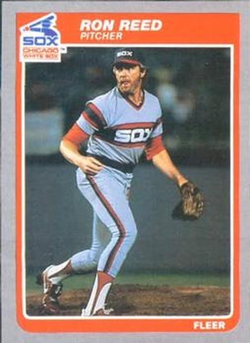 #524 Ron Reed - Chicago White Sox - 1985 Fleer Baseball