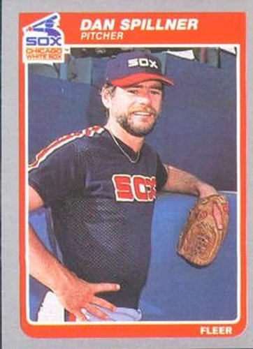 #528 Dan Spillner - Chicago White Sox - 1985 Fleer Baseball