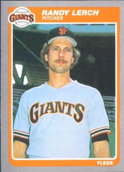 #616 Randy Lerch - San Francisco Giants - 1985 Fleer Baseball